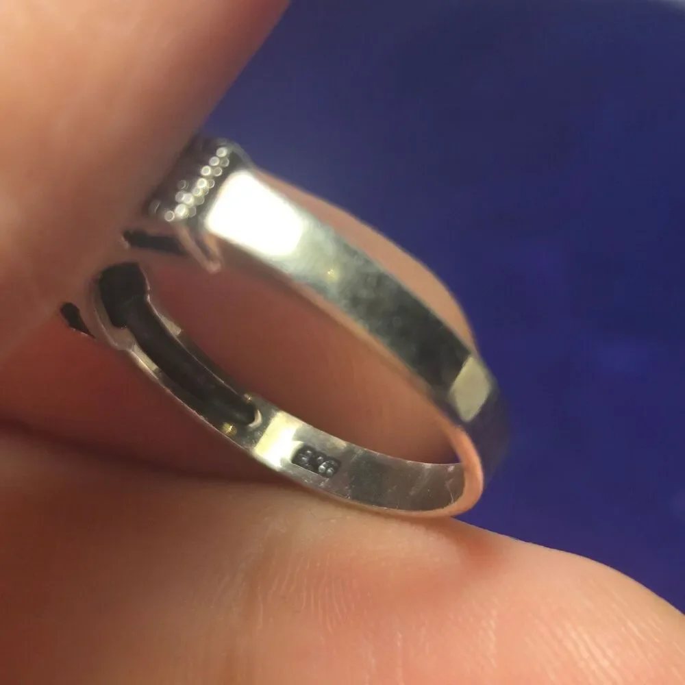 Vintage Sterling Silver 925 Ring Sz 7